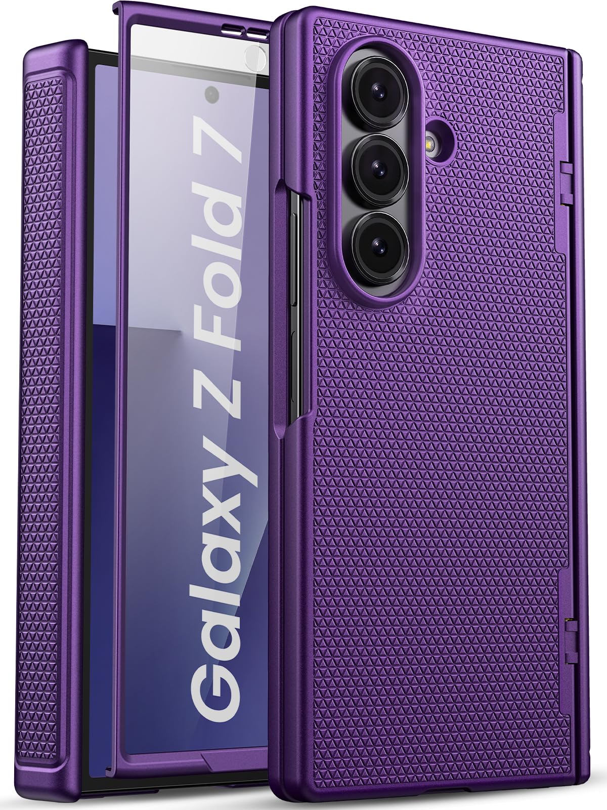 Amazon.com: SIXBOX for Samsung Galaxy Z Fold 7 Case with Hinge